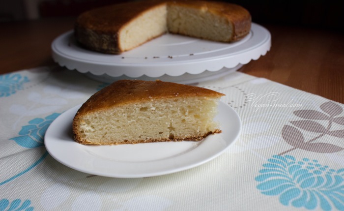 Бисквит без яиц №2