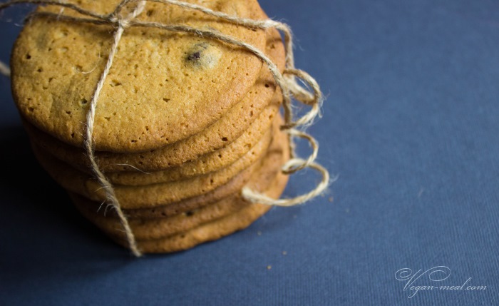 Овсяное печенье с шоколадом