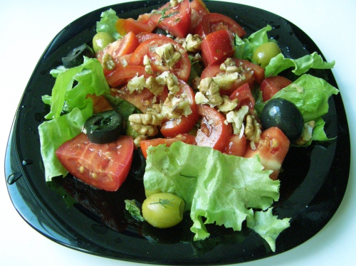 средиземноморский салат